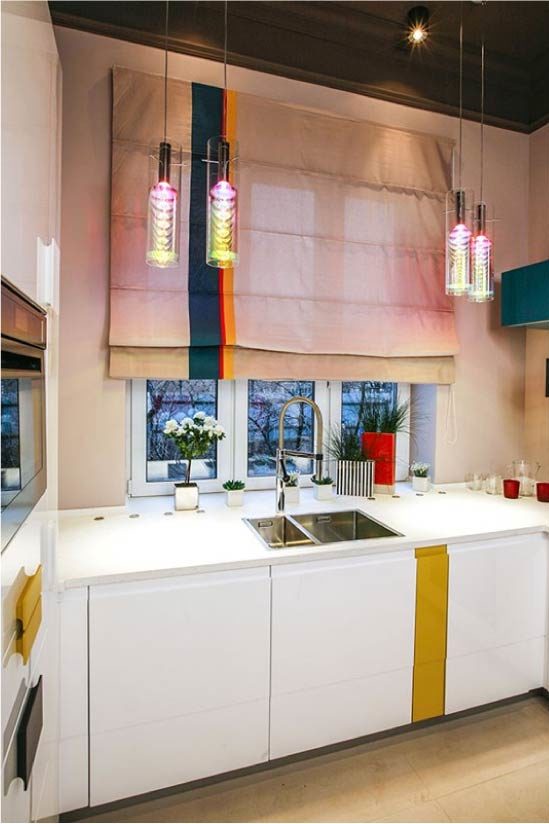 Кухня с перваз на плота с вентилационни отвори