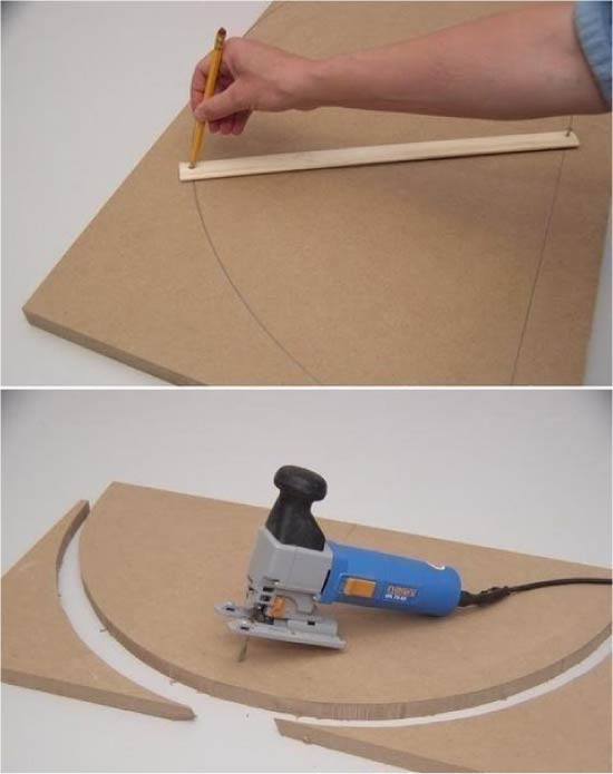 Сгъваема маса за перваза на прозореца