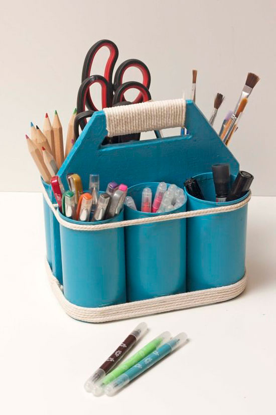 Idee-organizer voor scones en bestek