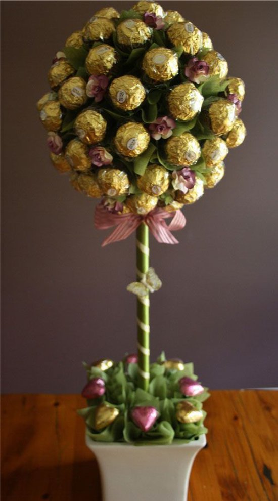 Topiary voor een feestelijke tafel