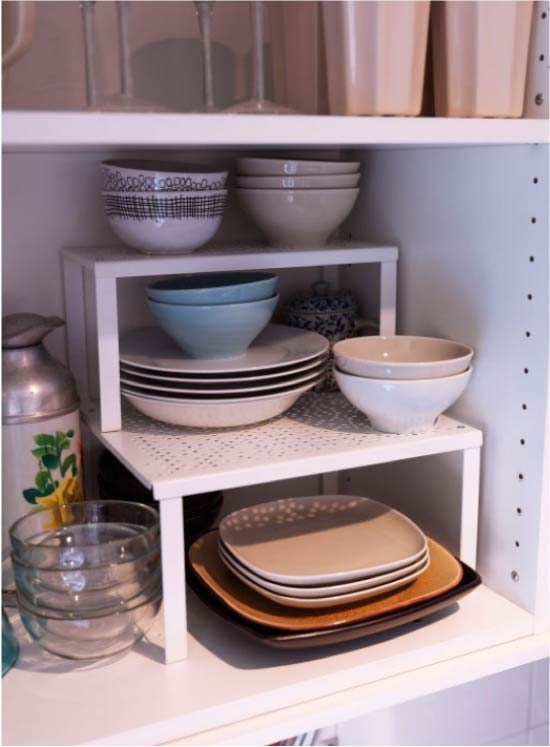 По -различни вложки за рафтове