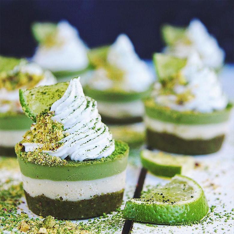 Mufinn cheesecake al lime a basso contenuto di carboidrati Mufinn cheesecake al lime a basso contenuto di carboidrati