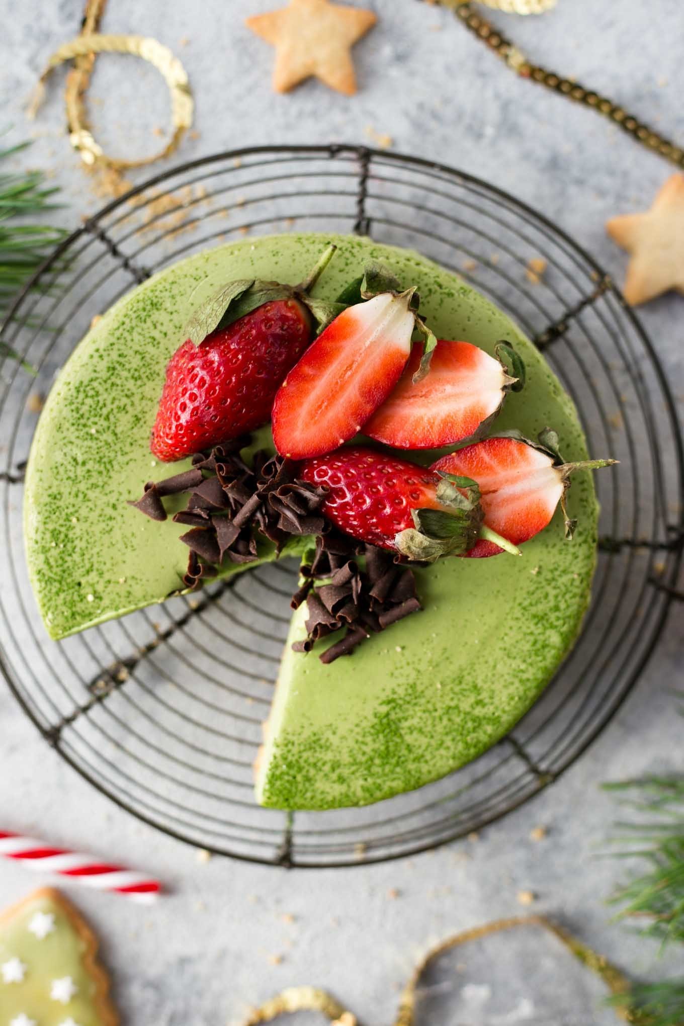 Qui puoi trovare deliziose ricette per cheesecake low carb con matcha Qui puoi trovare deliziose ricette per cheesecake low carb con matcha