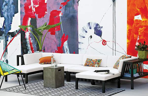 Moderan vanjski stol za kauč