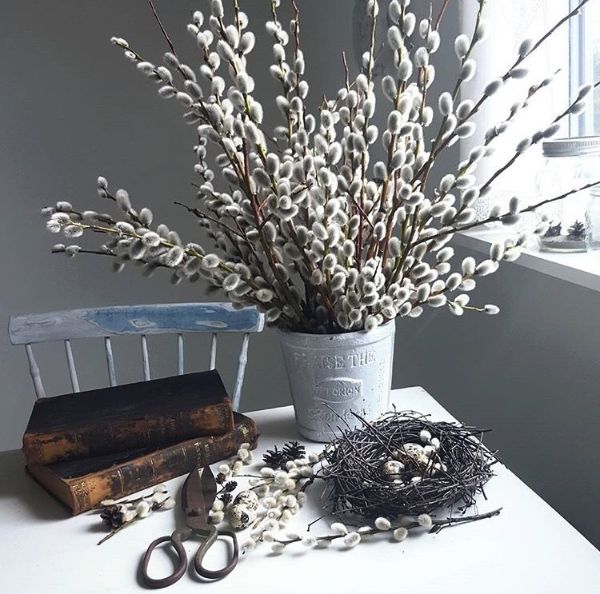 Idées de buisson de Pâques décoration minimaliste