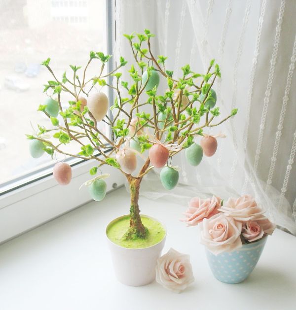 Idées de buisson de Pâques - conception de fenêtre moderne