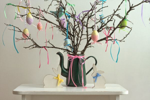 DIY idées réutilisées idées d'arbustes de Pâques