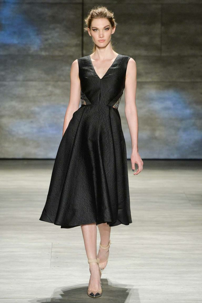 ženska haljina do koljena ženske haljine crna haljina