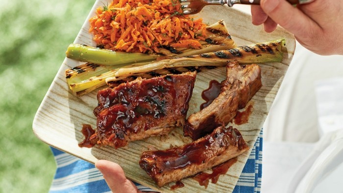 côtes levées marinées délicieuses recettes de grillades idées grillades