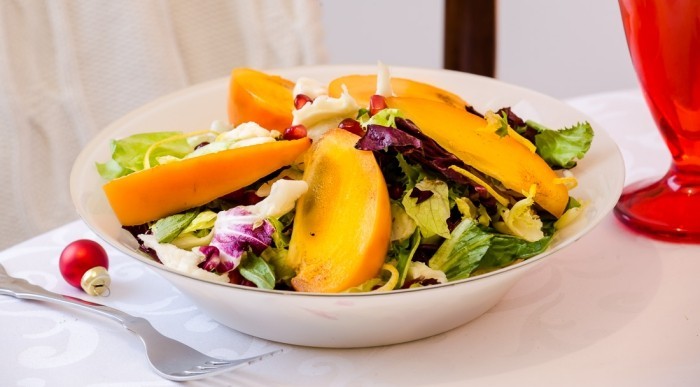 recept za salatu s hurmom slatrecipes persimmon recepti party salate