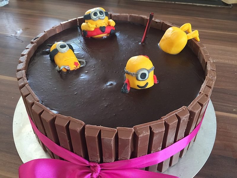 vicces minion sütemények