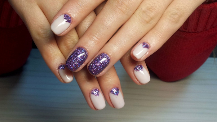 appliquer de beaux détails ongles modèle vernis à ongles couleurs ongles tendances