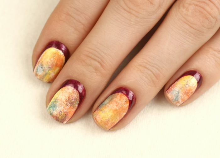 forme d'ongle court et vernis à ongles tendance ongles tendances modèles de vernis à ongles dessins d'ongles
