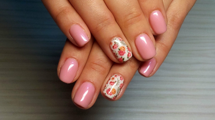 choisissez de beaux motifs de fleurs dessins d'ongles tendances des ongles tendances des vernis à ongles