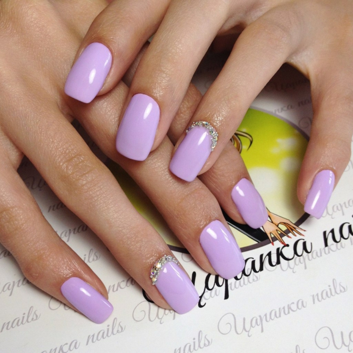 forme actuelle des ongles et vernis à ongles ongles tendances ongles modèle vernis à ongles
