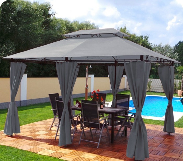 padiglione paesaggistico e protezione solare