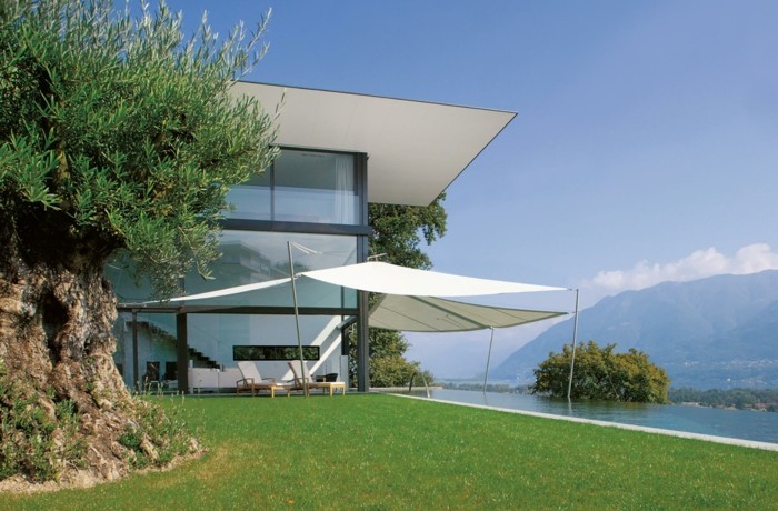 vele da sole per il design del giardino