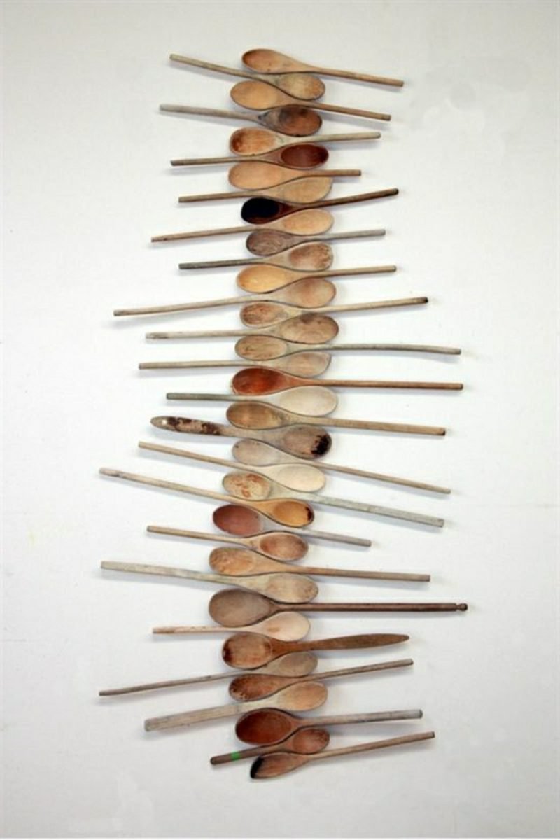 Készítsen falidíszeket kanállal Készítsen falidíszeket kanálból