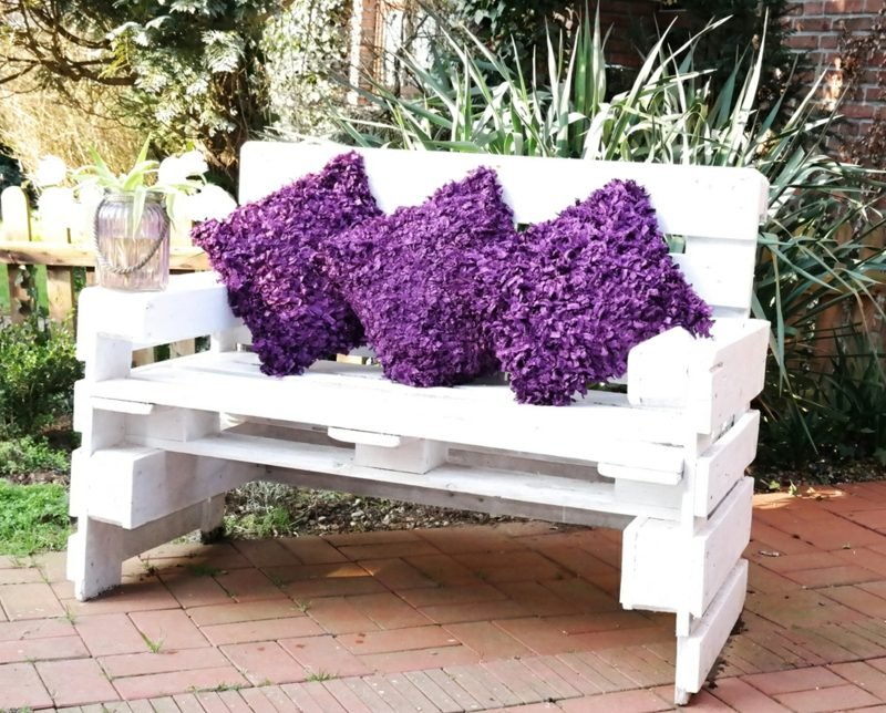 Padpadlós kert Készítse el saját raklapötletek padját