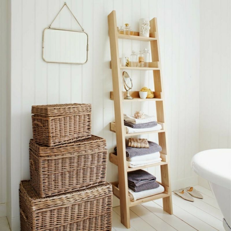 Újrafelhasználási ötletek polcai régi létra Polcötletek régi létra újrahasznosítás