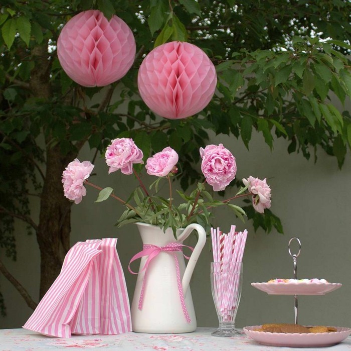 Décoration de table dans le même design