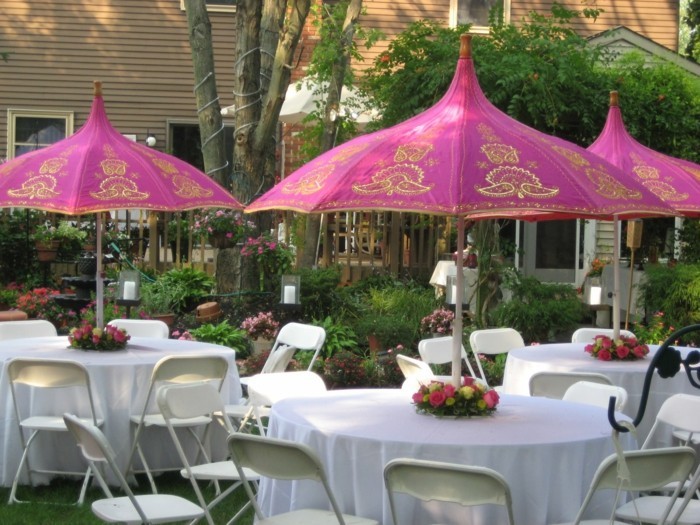 Parasols de style asiatique
