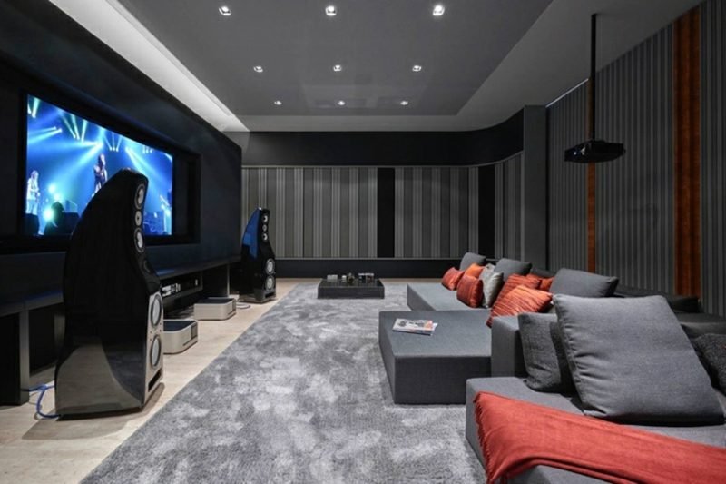 Casa dell'architetto con home cinema Brasile Villa di lusso casa da sogno con sala cinema privata Brasile