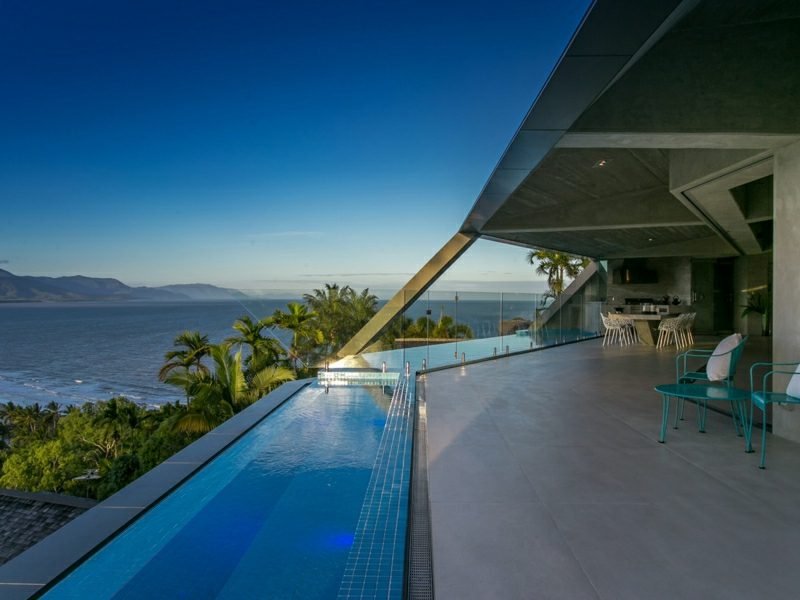 Dream house Australia piscina enorme nuove case australia il bordo grande piscina