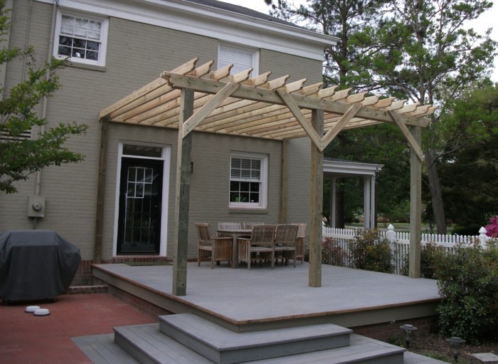 drvene grede za zaštitu od sunca