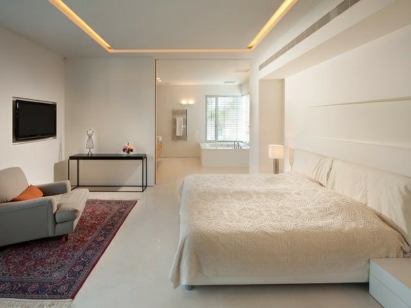 vodio neizravno osvjetljenje u spavaćoj sobi