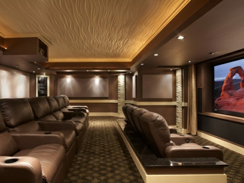 zlatna led neizravna rasvjeta