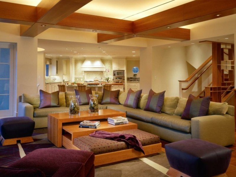 dee za neizravno osvjetljenje u dnevnoj sobi