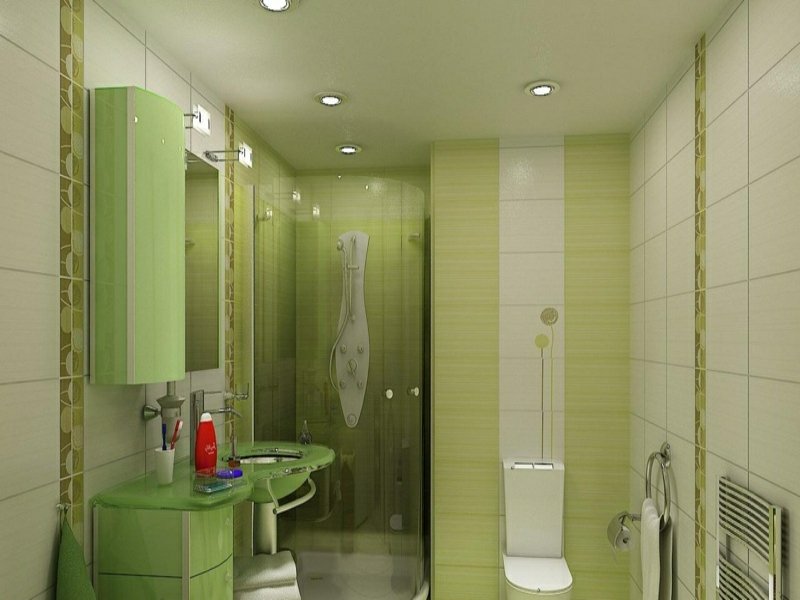 designer zöld álom fürdőszoba