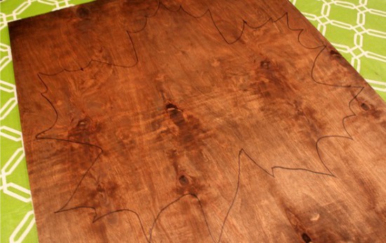 Creation of an autumn panel