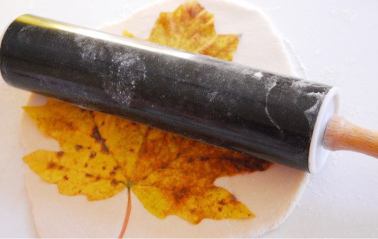 Autumn dough craft