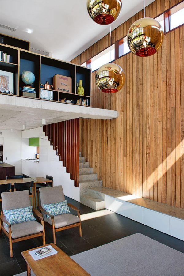 Stubišta viseća svjetla drveni zid