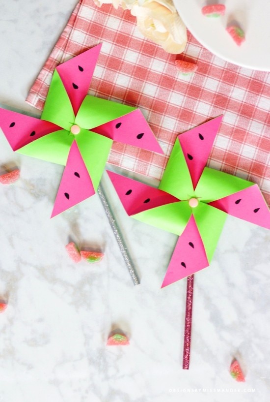 70 vrlo jednostavnih ideja za rukotvorine i dizajne s zavrtnjima lubenice izgledaju ljeto