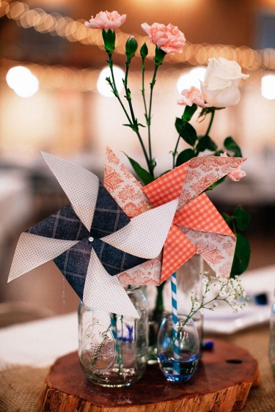 Jednostavne ideje za zanatske ručne radove vjenčani ukrasi stolni ukrasi mladenački 70 vrlo lakih ideja za ručno izrađene ručne radove i dizajne rustikalni vintage pinwheels ukrasi za stol vjenčanje