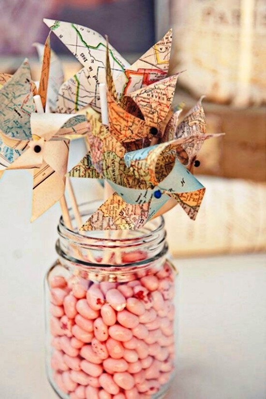 Jednostavne ideje za ručne radove s vrtom i kreativno recikliranje starih karata 70 vrlo lakih ideja za izradu vjetrenjača i izradu karata koje kreativno recikliraju ukrase za stol sa slatkišima