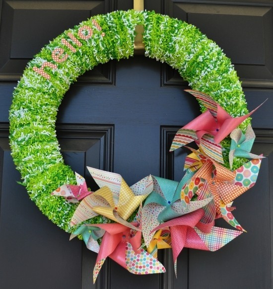 Jednostavne ideje za ručni rad sa zavrtnjima, zeleni vijenac za vrata s kotačićima 70 vrlo lakih ideja za rukotvorine i dizajn vijenca za vrata sa zelenim vijencem i kotačićima