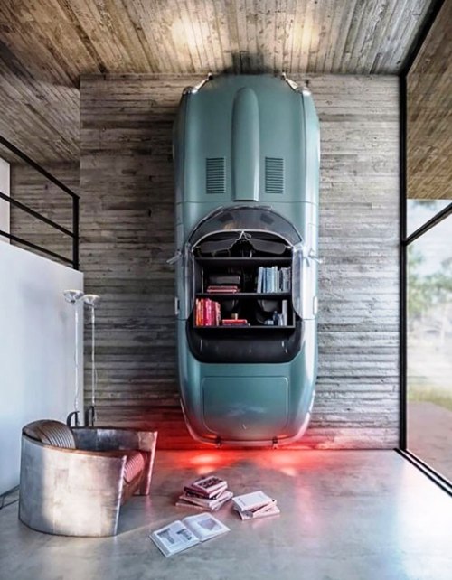 jedinstvene kreativne police za knjige i police za knjige stare auto police za recikliranje