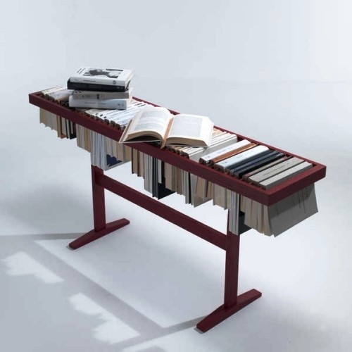 jedinstveno kreativne police za knjige i ormarići za knjige na bočnom stolu za vješanje knjiga