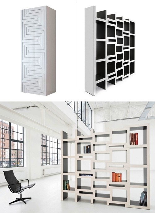 jedinstveno kreativne police za knjige i police za knjige na izvlačenje štede prostor