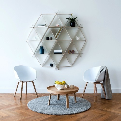 jedinstvene kreativne police za knjige i police za knjige 3D polukrug polica