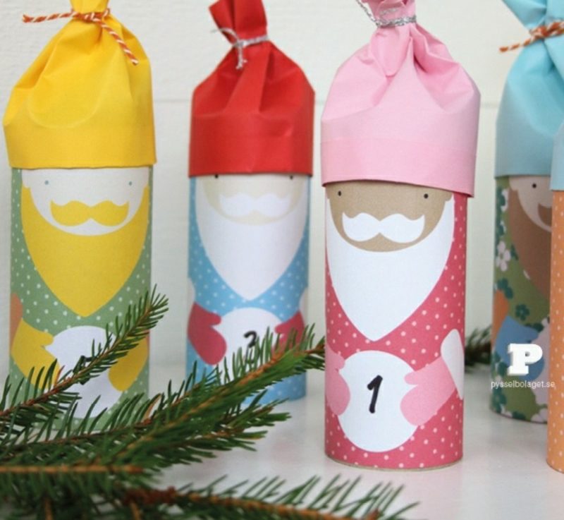 Dizajnirajte vlastiti adventski kalendar Djed Božićnjak