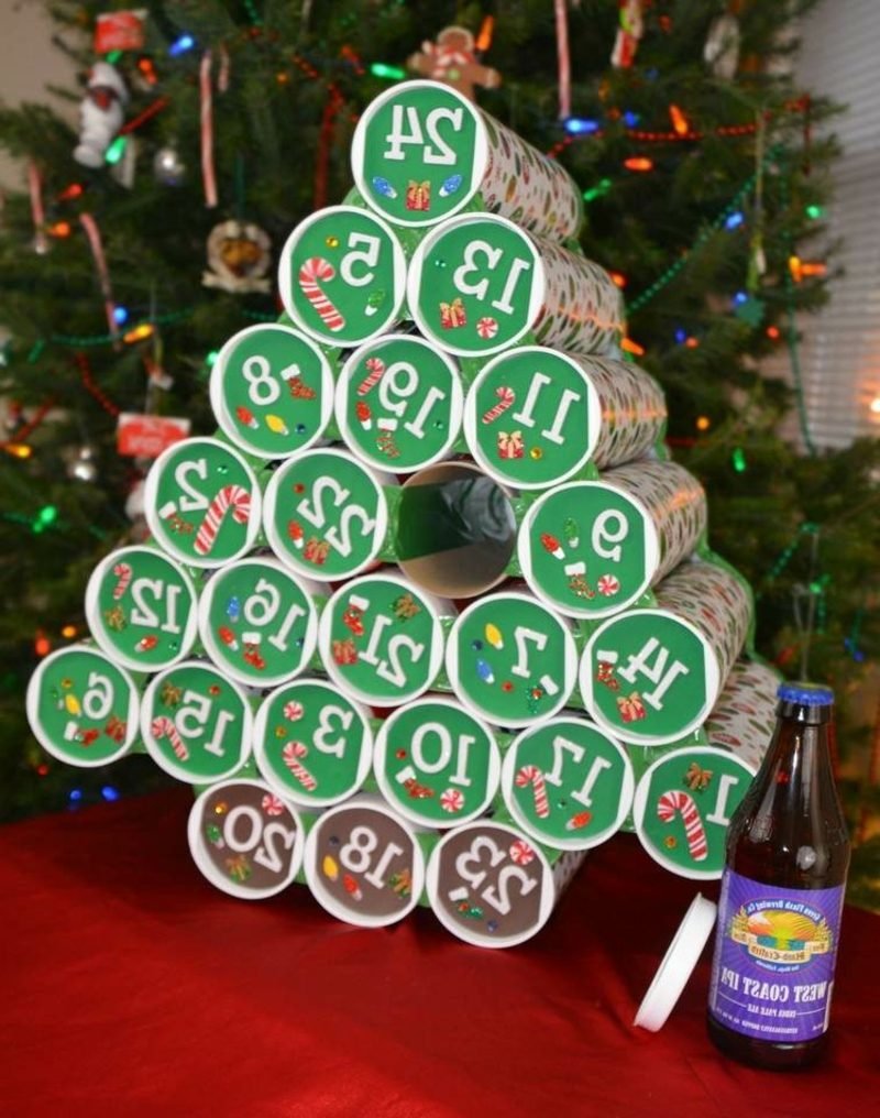 Adventski kalendar za božićno drvce koji ste sami izradili