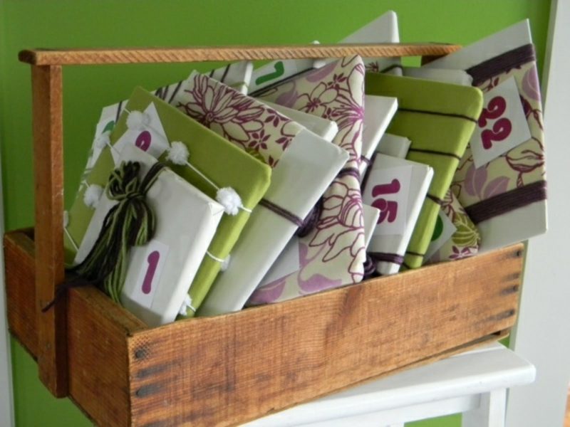 Ideje za kreativne zanate za adventski kalendar za Božić