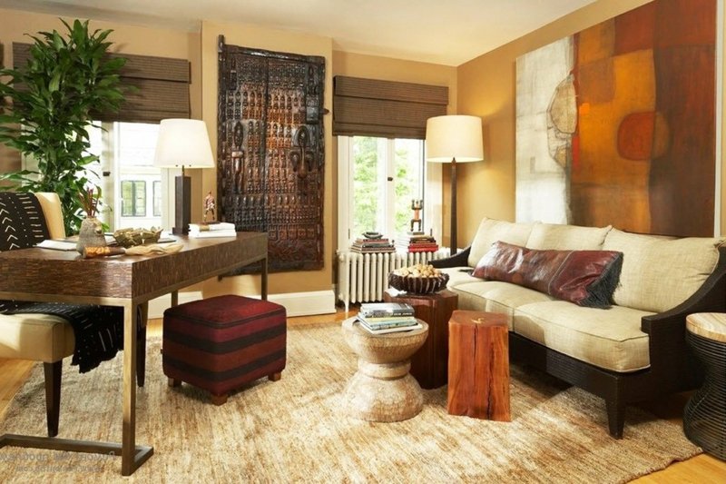 Opremite dnevni boravak marokanskim