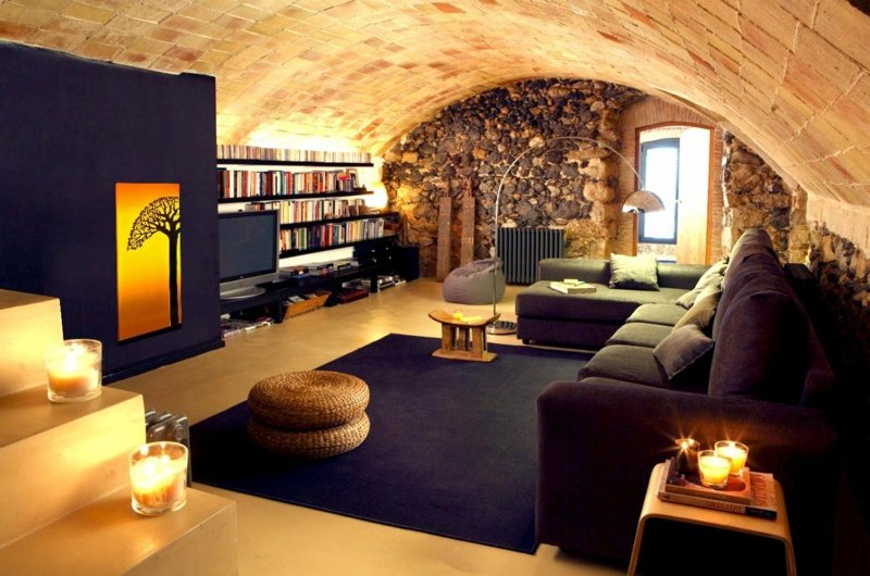 Orijentalni zasvođeni strop dnevne sobe