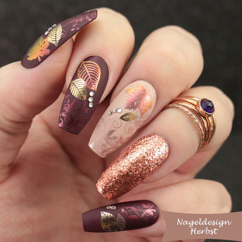Nail design 2018 per l'autunno Nail design 2018 per l'autunno